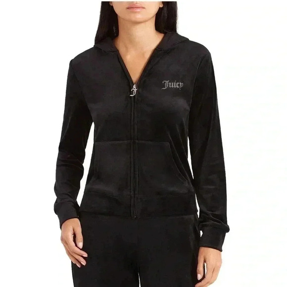 🔥NWT Women’s Juicy Couture Velour Hoodie XXL - Picture 1 of 6